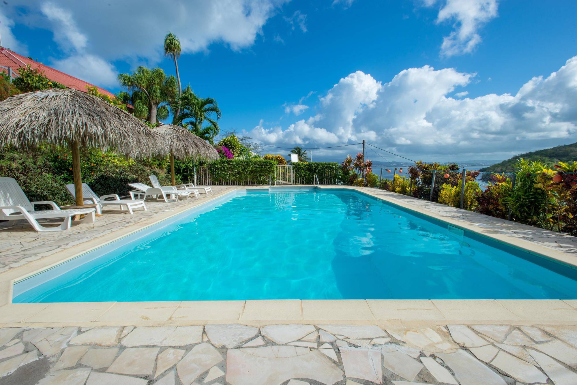 Le Panoramic Aparthotel Les Trois-Ilets Bagian luar foto