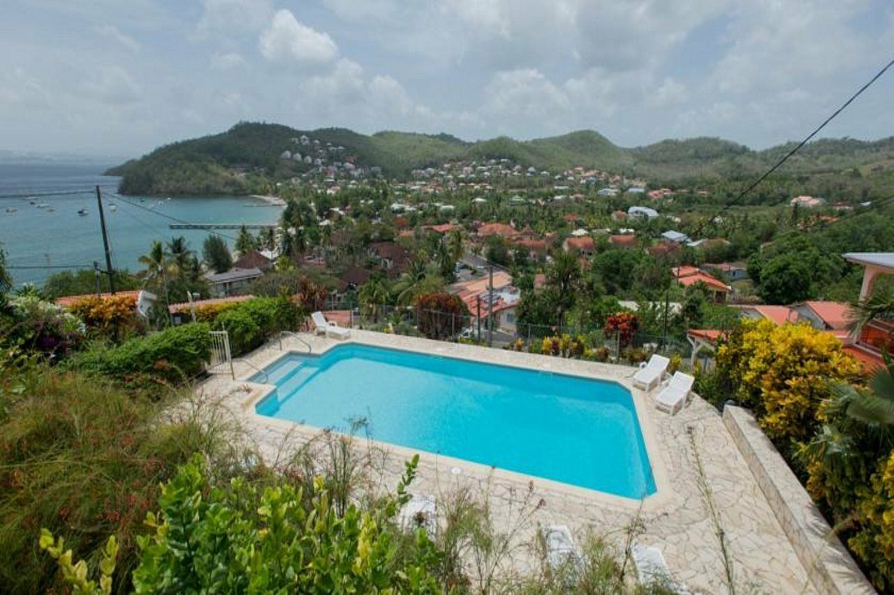 Le Panoramic Aparthotel Les Trois-Ilets Bagian luar foto